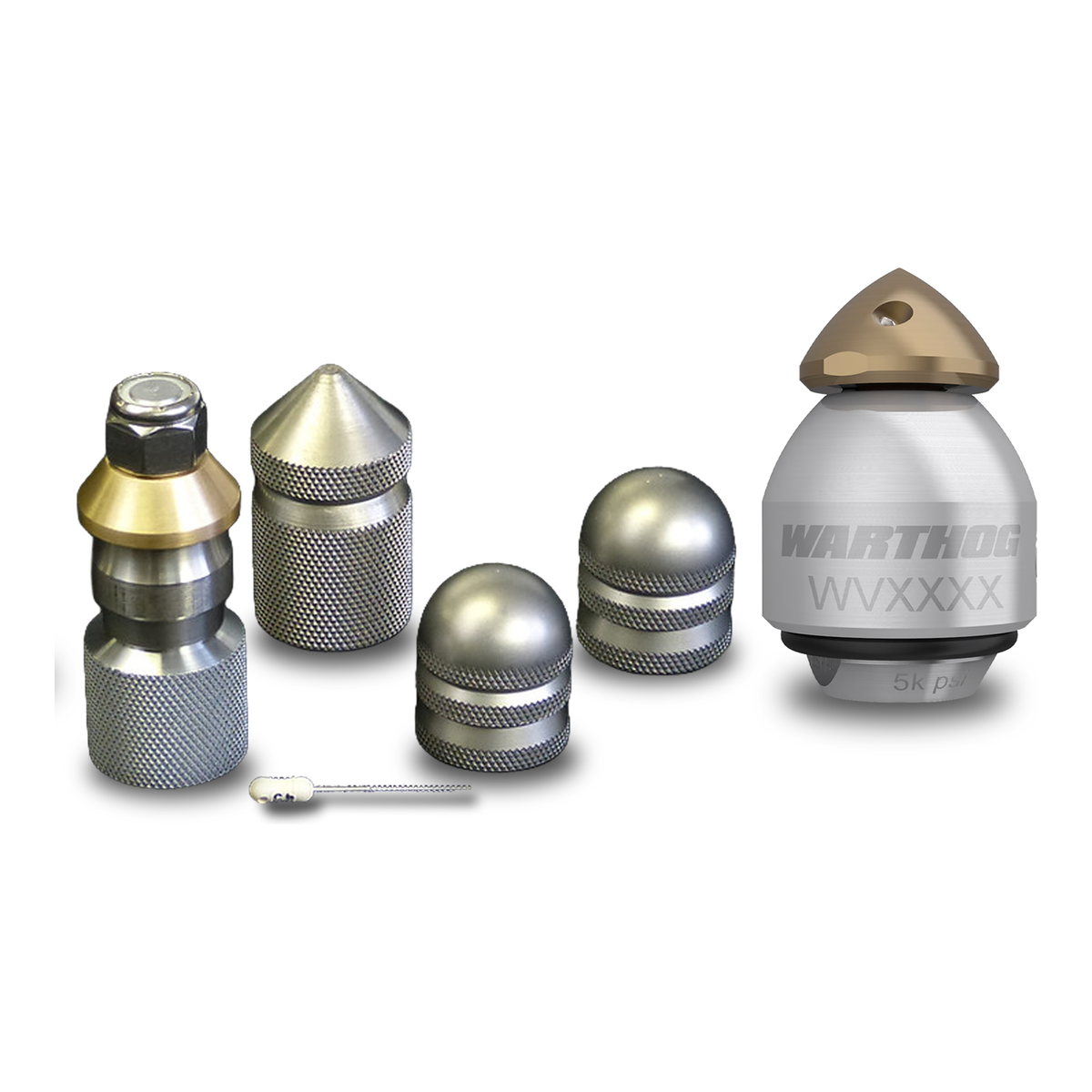 1/4" Better Sewer Jetter Nozzle Package