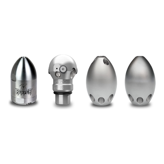 3/8" Best Sewer Jetter Nozzle Package