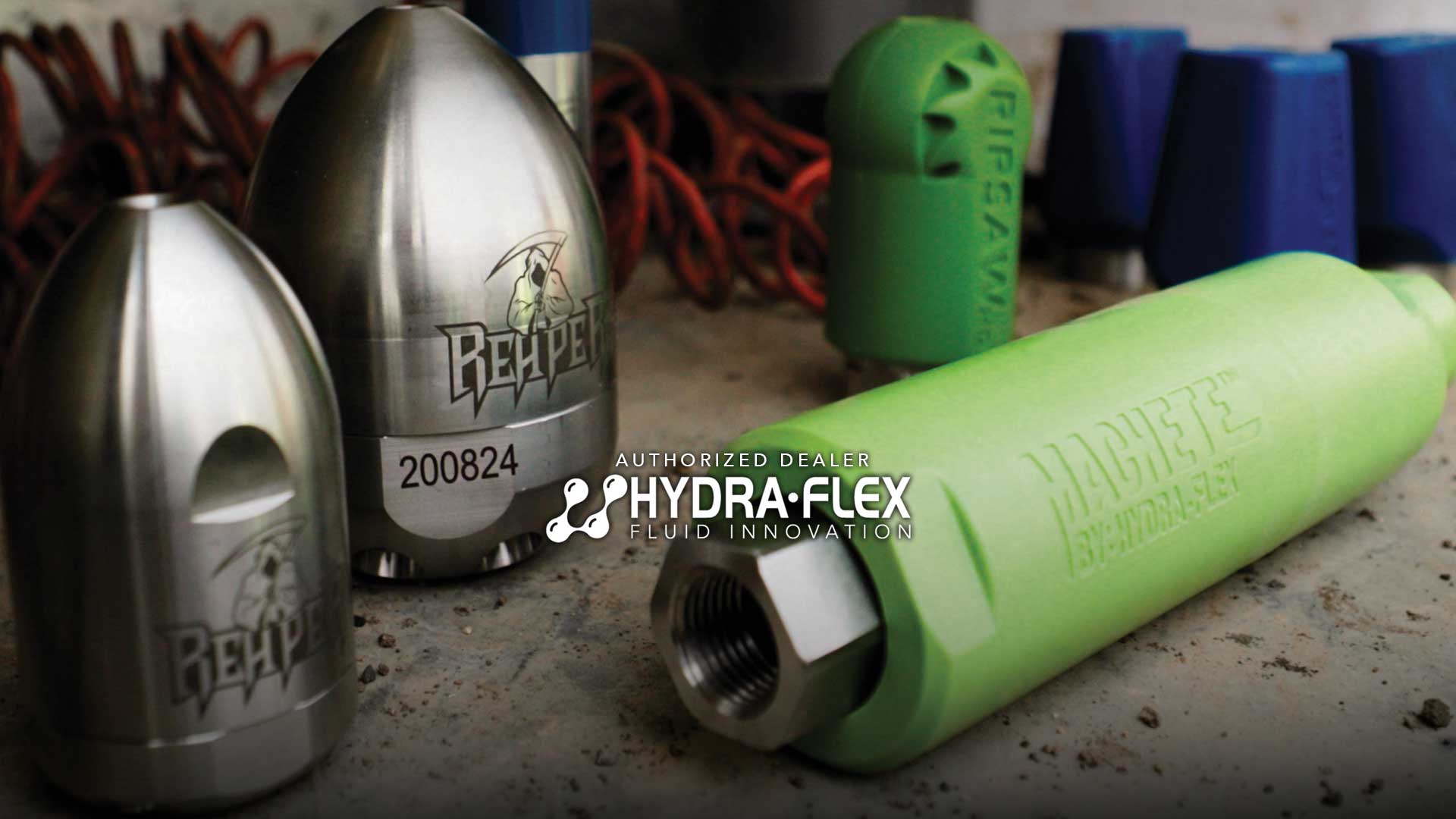 Professional Sewer Jetting Nozzles