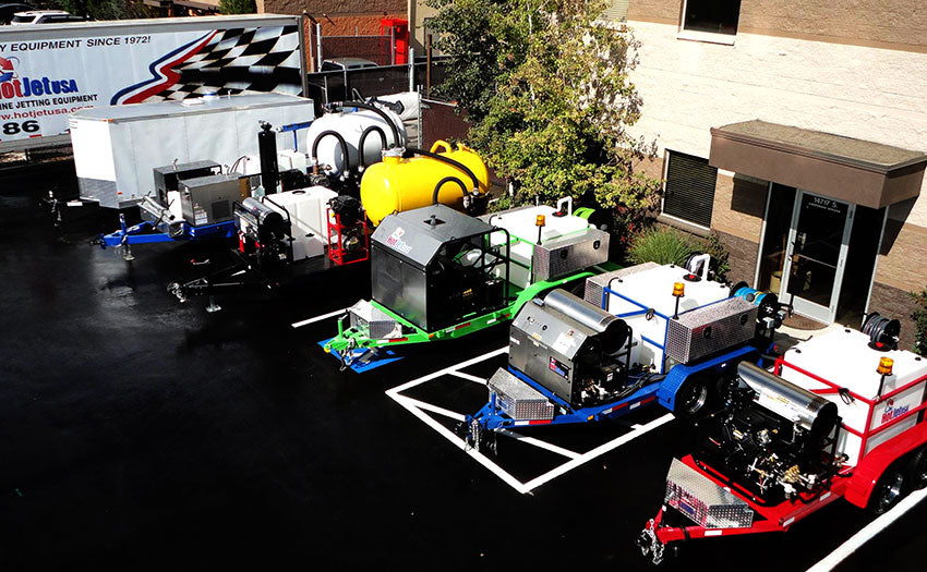 HotJet USA equipment and support team
